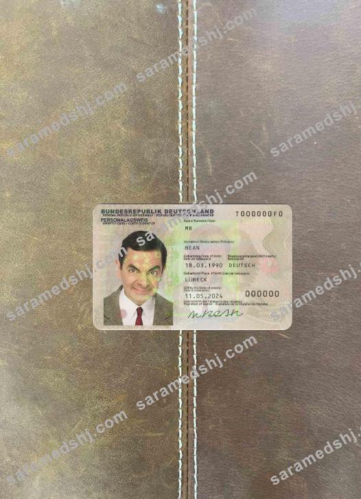 Germany ID photolook FRONT